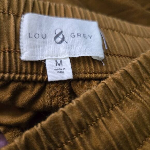 Lou & Grey Supersoft Sateen Pull On Pants On Ankle Size Medium - Picture 5 of 6